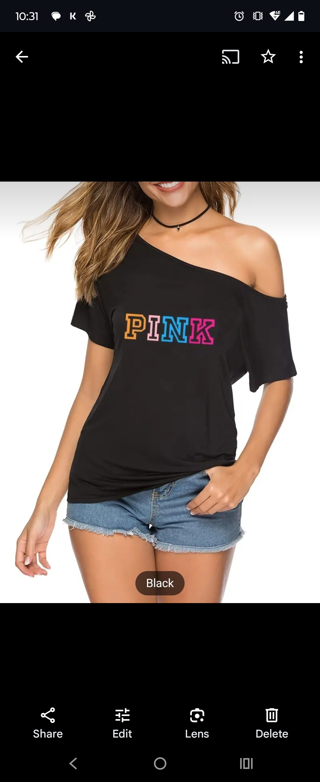 Stylish Drop Shoulder PINK" Top