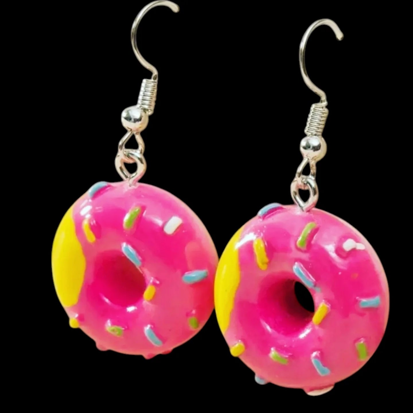 Fun Donut Style Earrings