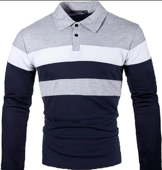 Men's Casual Long Sleeve Collar Shirt